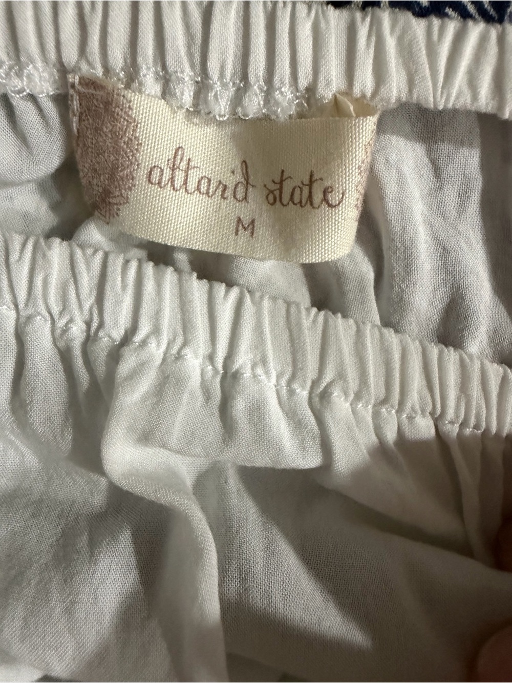 Altar'd State White Off-Shoulder Ruffle Tunic Top - Picture 4 of 4